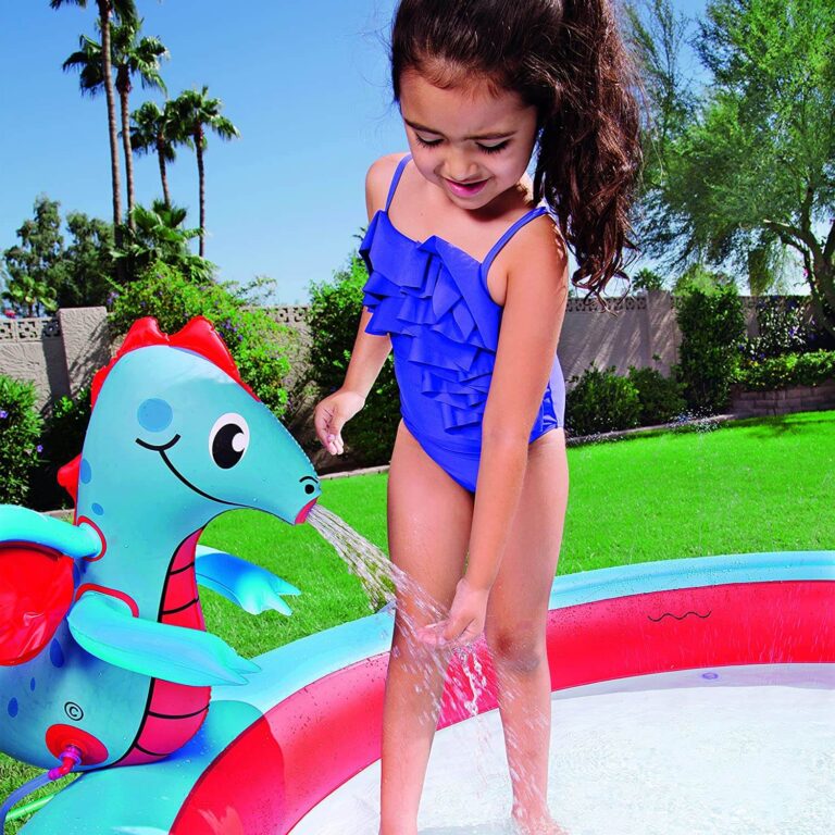Aire De Jeux Gonflable Bestway Pour Enfants Avec Piscine Et Chateau 2