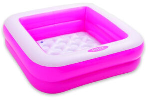 Mini Piscine Gonflable Bebe Rose Intex Dimensions 85 Cm Ideale Ete 2