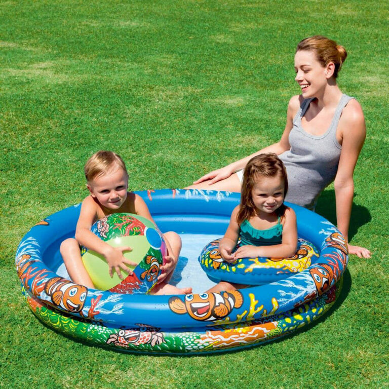 Piscine Gonflable Enfant 122cm Bestway Amusante Et Securisee Pour Lete 1