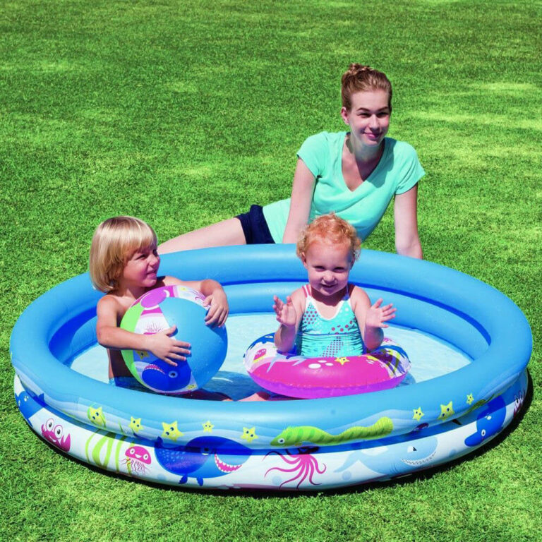 Piscine Gonflable Enfant Bestway 147 Cm Jeux Deau Et Baignade Securisee 1