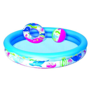 Piscine Gonflable Enfant Bestway 147 Cm Jeux Deau Et Baignade Securisee 2