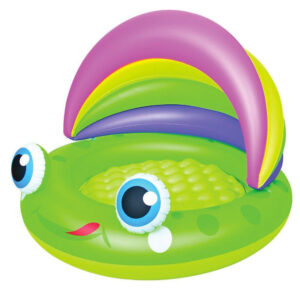 Piscine Gonflable Enfant Grenouille Bestway Baignade Et Jeux Deau Securises 2