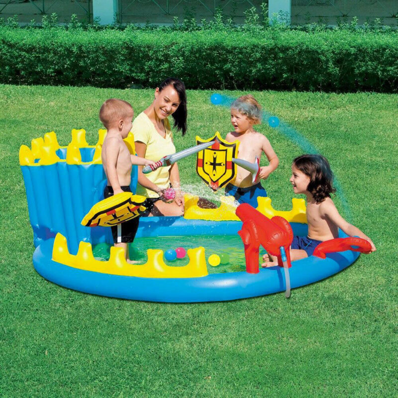 Piscine Gonflable Familiale Bestway Rectangulaire Pour Enfants 1