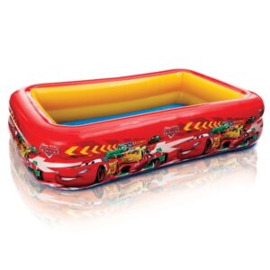 Piscine Gonflable Familiale Intex Cars Dimensions 262x175x56 Cm Vinyle Resistant 1